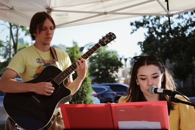 The Runts at Love Gelato. Music on Main 2022 Photo by Quinton Hylton